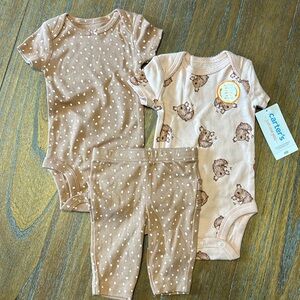 Carter’s 3 piece set NWT